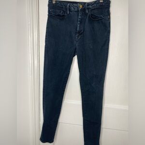 Frame Black Skinny Jeans Pictured AS IS